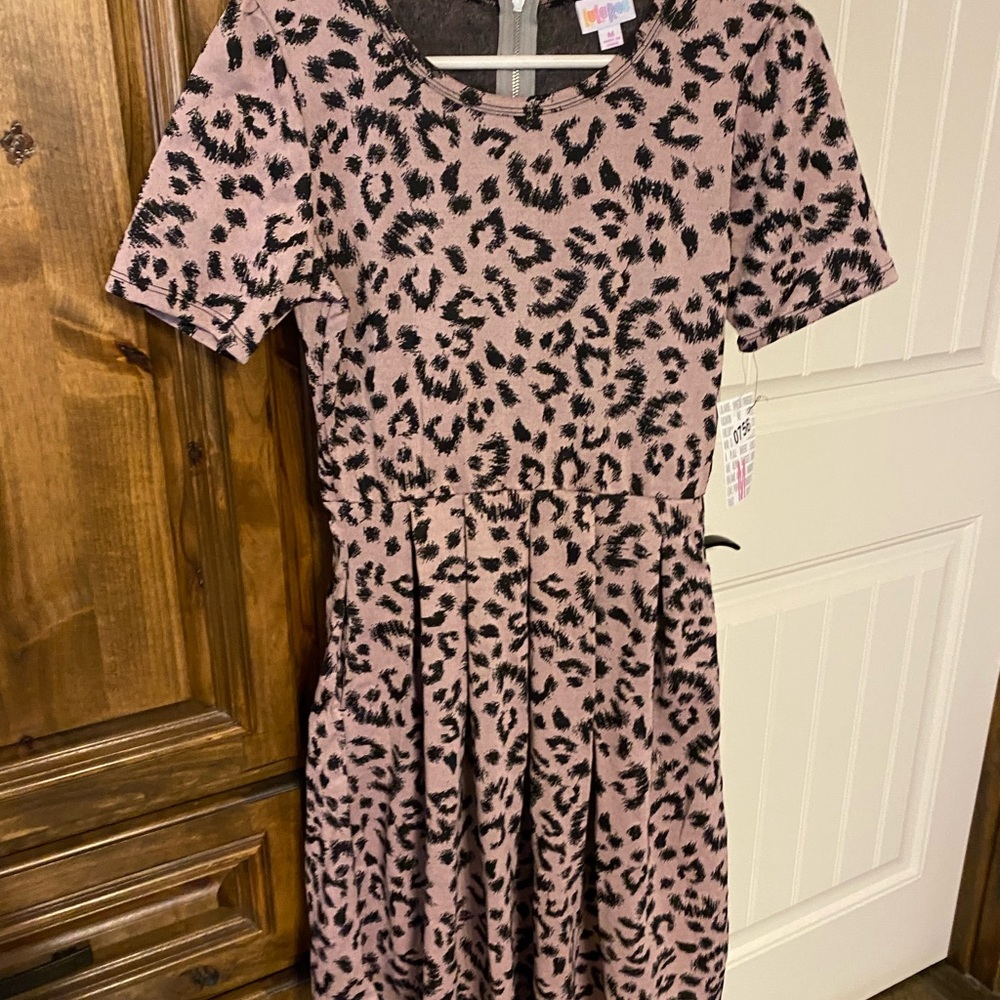 Brand new Amelia Lularoe dress - medium - Leopard print